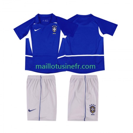 Maillot de Foot Brésil Extérieur Retro 2002 - Enfant Maillot de Foot Brésil Extérieur Retro 2002 - Enfant